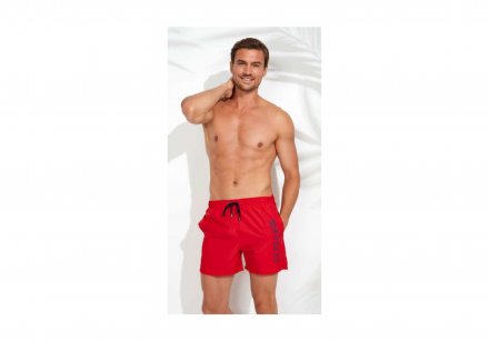 U.S.POLO ASSN. pánské plavky šortkové  21005 červené